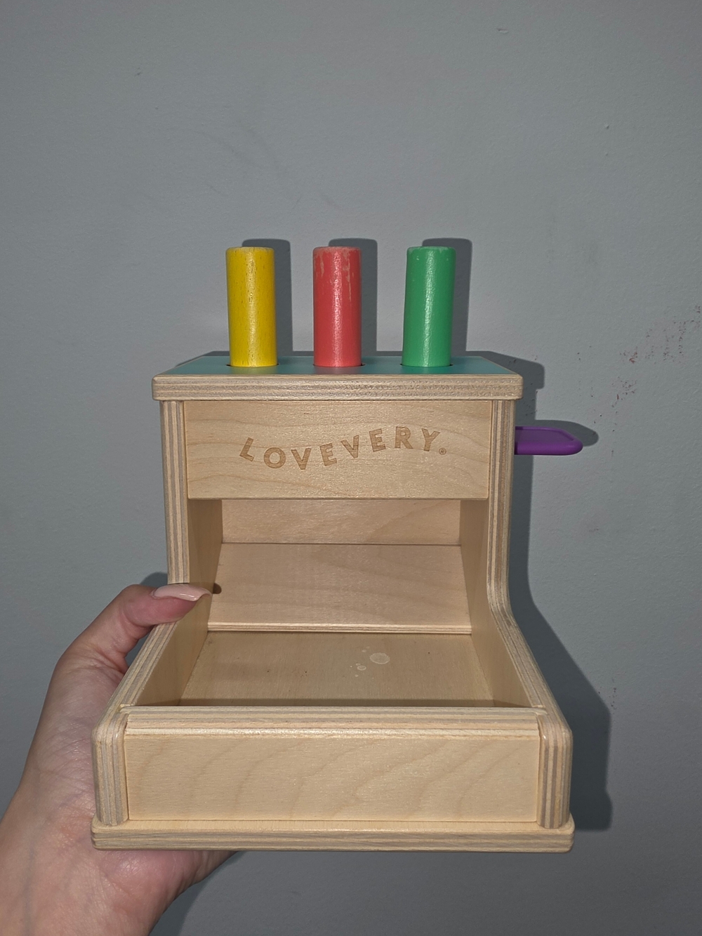Lovevery Wooden Peg Drop